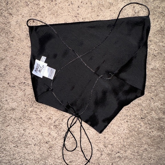 Princess Polly JULIA TOP BLACK - Picture 8 of 11